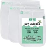 Nut Milk Reusable (3 Pack) Food Strainer Bags For Straining. Fixed Price $11.90.