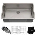 Kraus KHU100-32 Standart Pro 32" Single Basin 16 Gauge Stainless. Fixed Price $359.95.