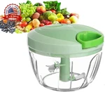 Vegetable Chopper Manual Food With Container, Hand Pull String Veggie Cu. Fixed Price $13.46.