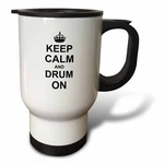3DROSE Keep Calm And - Carry Drumming Gift For Drummer Percussionis. Fixed Price $22.99.