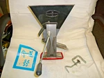 Tomato Mill Press Stainless Steel Garantito Inox Omac Juicer Food Vtg. Fixed Price $29.00.