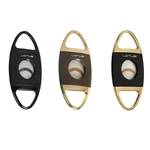 Lotus Jaws Double Guillotine Cigar Cutter Serrated Stainless Steel 58 Ring. Fixed Price $36.00.