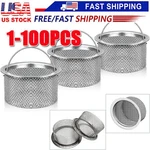 Stainless Steel Sink Drain Filter Fine Net Thicken Sewer Strainers Kitchen. Fixed Price $32.82.