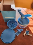 Tupperware Quick Chef System Manual Food Processor #5578B-1 Blue. Fixed Price $26.09.