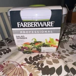 Farberware Professional Plastic 6.6 Qt. Salad Spinner Green With White Lid New. Fixed Price $24.99.