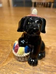 Big Sky Carvers Black Lab Salt Shakers.. Fixed Price $25.00.