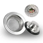 Rqyekdo Kitchen Sink Strainers Stopper Kits, Stainless Steel Drain .... Fixed Price $15.89.