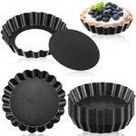 Tessco 16 Pieces Mini Tart Pans With Removable Bottom Nonstick Quiche Pi.... Fixed Price $37.88.