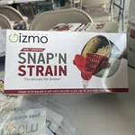 Kitchen Gizmo Snap 'n Strainer - Clip Silicone Colander Fits All Pots. Fixed Price $9.00.