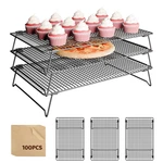 Zhiwujia 3 Layer Detachable Collapsible Cooling Racks 17 11 Inch Wire. Fixed Price $42.06.