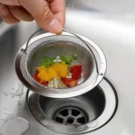 Stainless Steel Sink Drain Strainer Kitchen Garbage Food Hair Catcher Bathtub. Fixed Price $16.99.
