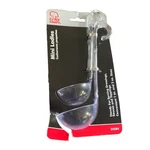 Chef Craft Mini Ladle Set 1OZ And 2OZ Clear Plastic Serving Spoon. Fixed Price $12.00.