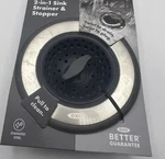 Oxo Softworks 2-IN-1 Sink Strainer And Stopper New. Fixed Price $18.00.