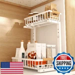 Fapzox Under Sink Organizer, Organizers And Storage, 2-TIER Pull Out. Fixed Price $54.36.