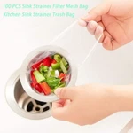 Kitchen Sink Strainer Mesh BAGS,100PCS Disposable Drain. Fixed Price $8.99.