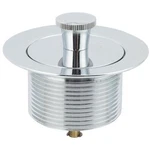 Chrome-plated Brass Foot Lock Tub Drain Stopper. Fixed Price $15.99.