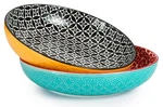 Dowan 11.5" Large Mixing Serving Bowls Set Of 2 - Vibrant Porcelain. Fixed Price $76.42.