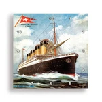 3DROSE, Vintage White Star Line S.s. Titanic, Wall Clock. Fixed Price $47.99.