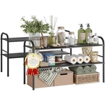Netel 2 Pack Under Sink Organizers Storage,expandable Cabinet Organ.... Fixed Price $63.91.