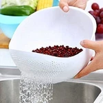 Rice Pulses Fruits Pasta Vegetable Noodles Colander With Handle Strainer Kitchen. Fixed Price $43.18.