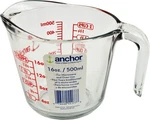 Anchor Hocking 2 (16 Ounce) Glass Measuring Cup, Clear With Red Let.... Fixed Price $21.85.