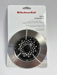 Kitchenaid Stainless Steel Sink Strainer With Black Soft-touch Knob New. Fixed Price $19.99.
