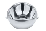 Qt Stainless Steel Mixing 11.5 Inches Diameter, Flat Base Bowls Set Of 2. Fixed Price $28.37.