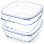 Nutriups Pack 9 X Glass Baking Dish With Lid, Pan, 2.75QT La.... Fixed Price $51.52.
