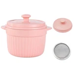 Ceramic Bacon Container With Strainer,grease For Kitchen 17OZ. Fixed Price $26.85.