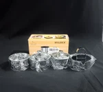 Hulisen Stainless Steel Bake And Cook Mousse Set 4 & 1 Taper. Fixed Price $16.99.