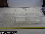 Pc: 6" Cambro Food Pan, Colander, & Lid Set (26CW135,25CLRCW135,20CWC135). Fixed Price $58.63.