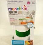 Munchkin Fresh Food Chopper & Steamer Baby Fruit Vegetable Dicer. Fixed Price $10.34.