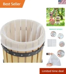 High-quality 7.9 Gallon Fruit Press Filter Bags 2 Pack For Nut Milk And Juice. Fixed Price $71.54.