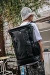 New Era Japan Only - Bag Pack 32L Printed Logo Black X Reflective Silver. Fixed Price $165.00.