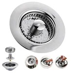 Kitchen Sink Drain Strainer: Stainless Steel 3 1 Stopper With Anti-cl.... Fixed Price $26.88.
