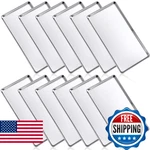 Mimorou 12 Pcs Baking Sheet Stainless Steel Cookie Small Metal Pans Profes. Fixed Price $79.06.