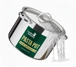 Stainless Steel Pasta Pot With Strainer Lid 5.5 Qt Large Capacity Spaghetti.... Fixed Price $54.03.