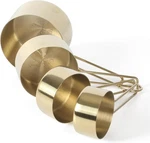 Martha Stewart Richburn 4-PIECE Gold Measuring Cups (set Of 4),. Fixed Price $24.05.
