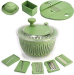 Susteas Salad Spinner Large, Vegetables Wash Bowl, Fruits & Herb Lettuce Dryer. Fixed Price $35.00.
