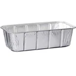 Plasticpro 25-PACK 2LB Disposable Aluminum Loaf Pans 8.5X4.5X2.25". Fixed Price $29.99.
