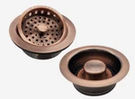 Westbrass Sink Strainers 2.5"X4.5"X4.5" Heavy Duty Beehive Antique Copper. Fixed Price $37.99.