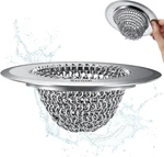 Kitchen Sink Drain Patented Reversible Strainer, Anti-clogging. Fixed Price $20.37.