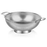 Tiawudi 6-QT Colander, 18/8 Stainless Steel Mesh Strainer Large, Silver. Fixed Price $31.99.