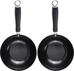 Goodcook Everyday Nonstick Wok, 8-INCH, Black, (pack Of 2),. Fixed Price $60.69.
