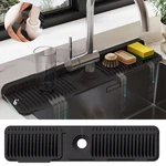 Loyuril 24'' Longer Faucet Mat For Kitchen Sink Splash Guard 7 Slope. Fixed Price $15.78.
