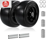 2PC 13X6.50-6 Flat Free Tire And Wheel, Larger Diameter Hub, Universal 3/4" Bear. Fixed Price $128.99.