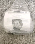 Hillary Clinton Novelty Toilet Paper. Fixed Price $5.00.