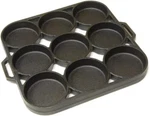 King Kooker Model CI9BPSA Cast Iron Seasoned Biscuit Pan - Impressions Black. Fixed Price $59.75.
