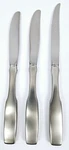 3 Paul Revere Oneida Stainless Silver Frosted Satin 2 Dinner, 1 Steak Knives New. Fixed Price $30.00.