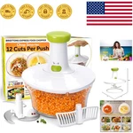 Express Hand Chopper For Vegetables & Herbs 6.8-CUP With Safety Features. Fixed Price $36.99.